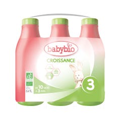 Babybio Bioes 10 Months Liquid Growth Milk 6x1l