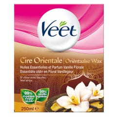 Veet Oriental Wax Essential Oils Vanilla 250ml