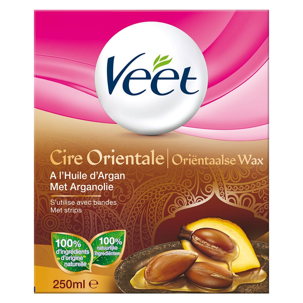 Veet Argan Oil Oriental Wax 250ml