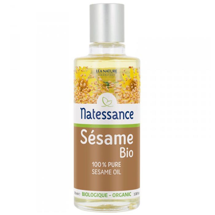 Organic Sesame Oil Pure Nourishing Oil 50ml Natessance