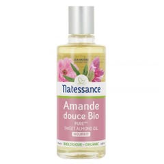 Natessance Pure Organic Sweet Almond Oil 50ml
