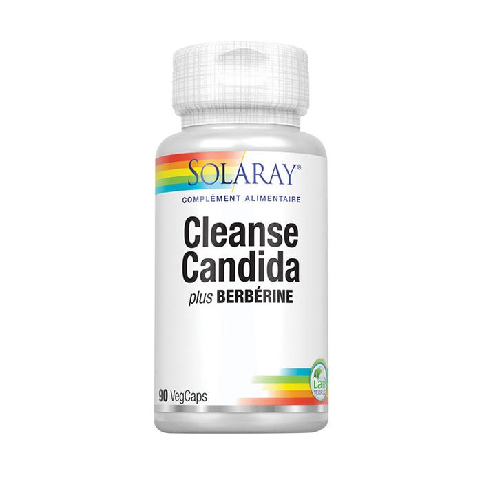 Cleanse Candida 90 plant capsules Solaray