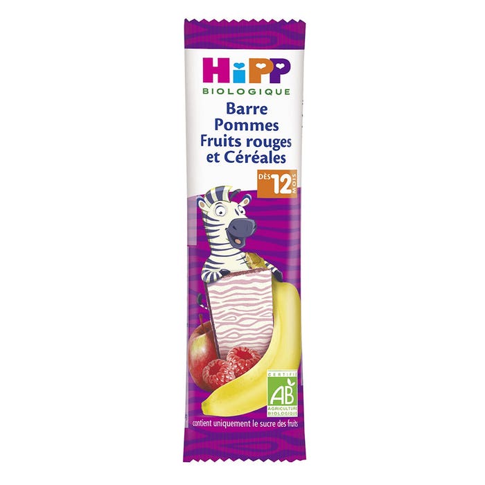 Hipp Mon Gouter Plaisir des 12 Mois Organic Fruit and Cereal Bar 25g