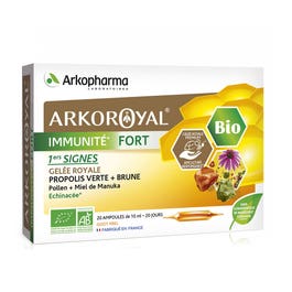 Arkopharma Arkoroyal Organic Strong Immunity 20 ampoules - Easypara