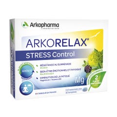 Arkopharma Arkorelax Arkorelax Stress Control X 30 Tablets 30 comprimés