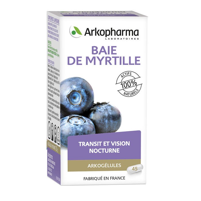 Arkopharma Arkogélules Arkogelules Blueberry 45 Capsules