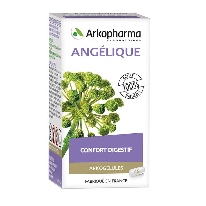Arkopharma Arkogélules Arkogelules Angelica 45 Capsules Digestive Comfort