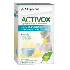 Arkopharma Activox Inhalation Tablets X 20 20 Comprimés Pour Inhalation