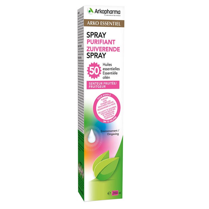 Arkopharma Arkoessentiel Purifying Spray 50 Essential Oils 200ml