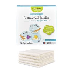 Les Tendances D'Emma X5 Eco Net Organic Cotton Washcloths