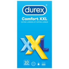 Durex Comfort Comfort Condoms Xxl Extrawide And Long X10 XXL X10