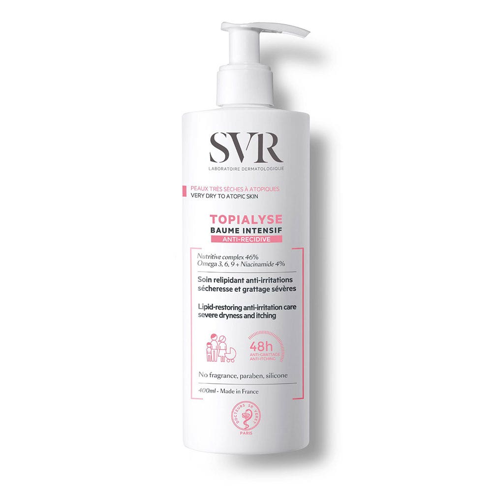 Svr Topialyse Intensive Lipid Restoring Balm Dry And Atopic Skins 400ml