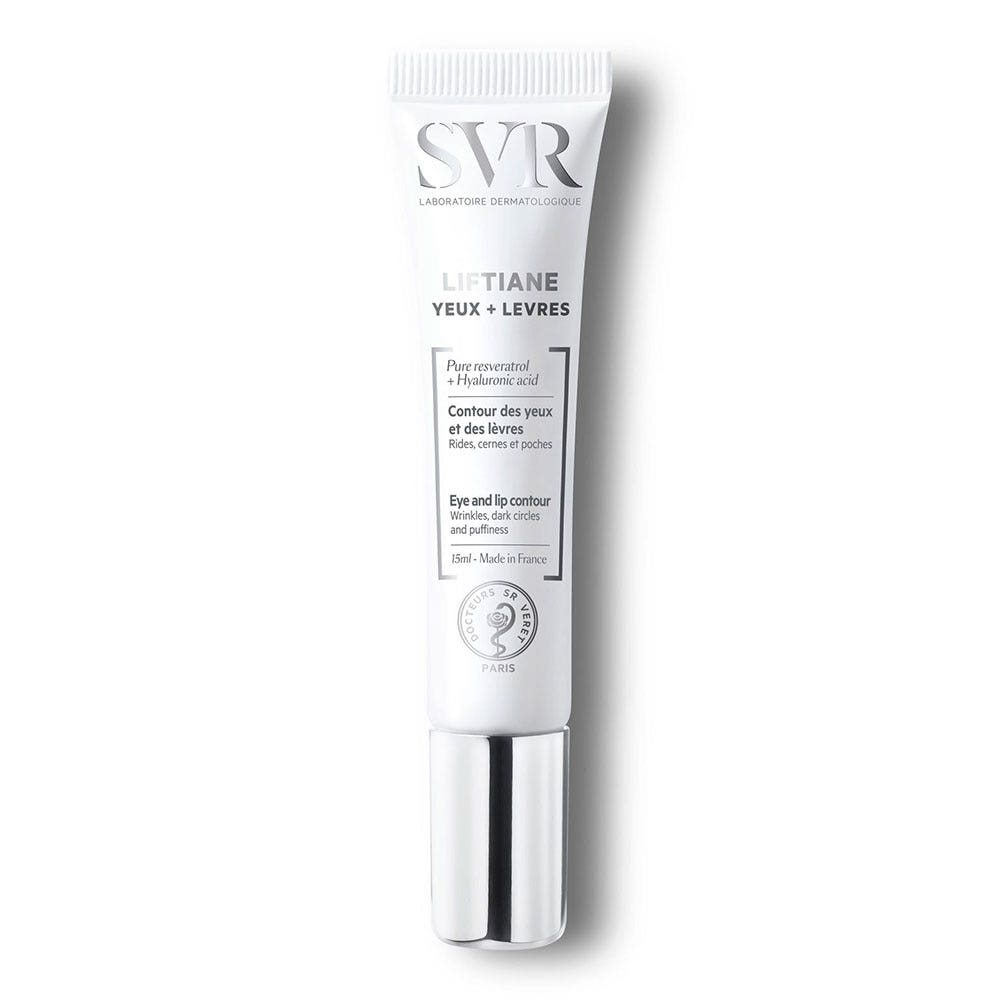Svr Liftiane Lip And Eye Contour Care Anti Puffiness And Dark Circles 15ml