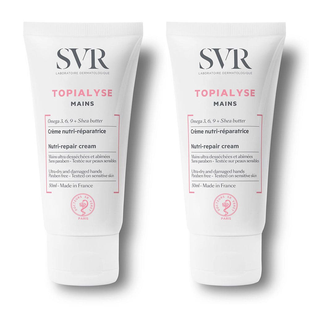 Svr Topialyse Nutri Repair Hand Cream 2x50ml