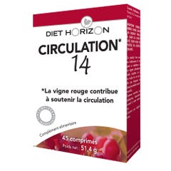 Diet Horizon Blood Circulation14 X 45 Tablets 45 Comprimes