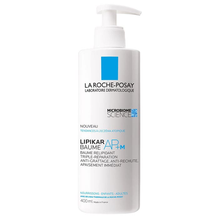 La Roche-Posay Lipikar Replenishing Balm AP+M AP+m Peaux A Tendance Eczema Atopique 400ml