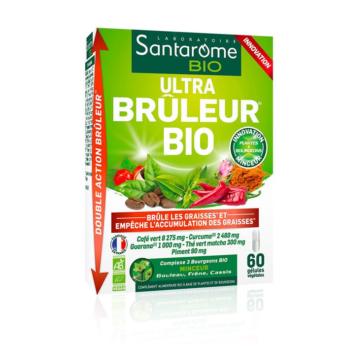 Santarome Organic Ultra Fat Burner 60 capsules
