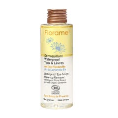 Florame Organic Waterproof Eye and Lip Make-Up Remover 110ml