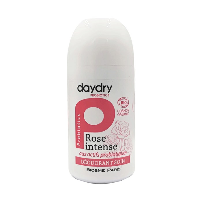 Deodorant probiotic care organic Intense rose 50ml Daydry