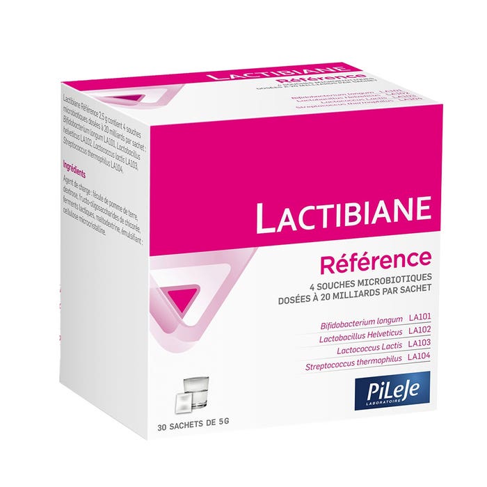 Pileje Lactibiane Reference X 30 Sachets / Lactibiane Microbiotiques 5 g