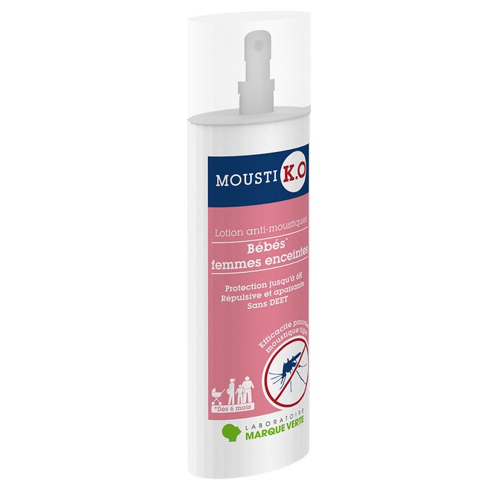 Mousti K.O Mosquito Repellent Lotion High Tolerance 6 Months 100 ml