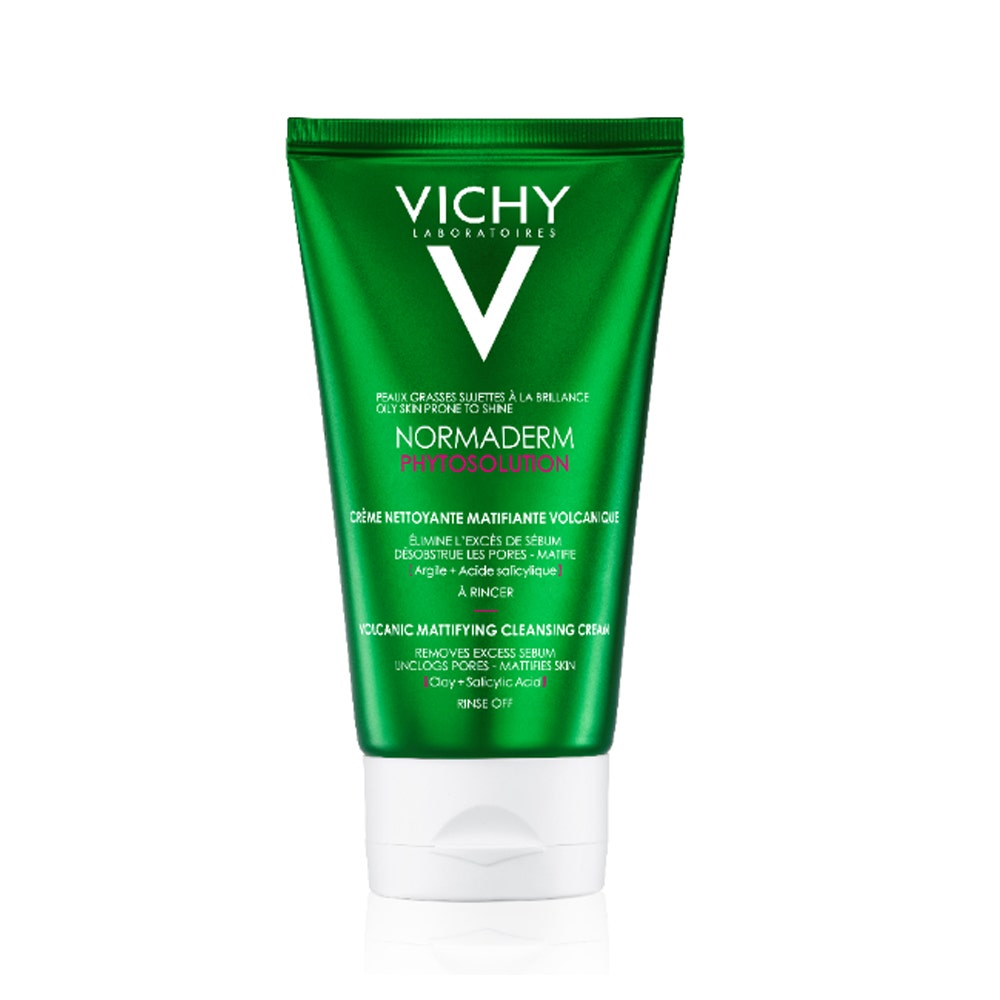 Vichy Normaderm Mattifying Black Clay Cleanser 125ml