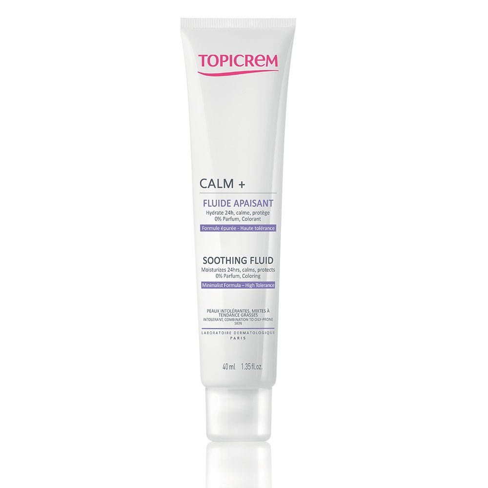 Soothing Fluid Calm+ 40ml-Intolerant Mixed To Oily Skin Topicrem - Easypara