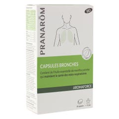 Pranarôm Aromaforce Bronchial Bioes 30 Capsules Aromaforce