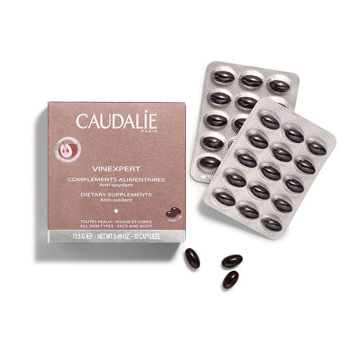 Caudalie Resveratrol-Lift Vinexpert Dietary Supplements X 30capsules