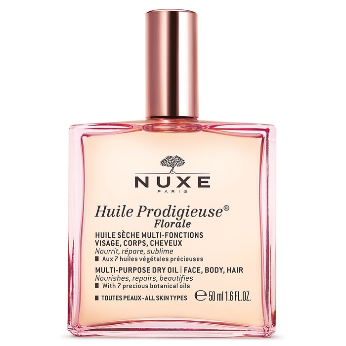Nuxe Huile Prodigieuse Multipurpose Floral Oil Face & Body Visage Corps Et Cheveux 50ml