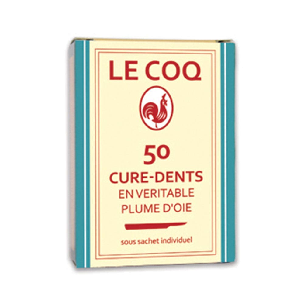 Le Coq Genuine Goose Feather Toothpick X50