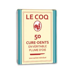 Le Coq Genuine Goose Feather Toothpick X50