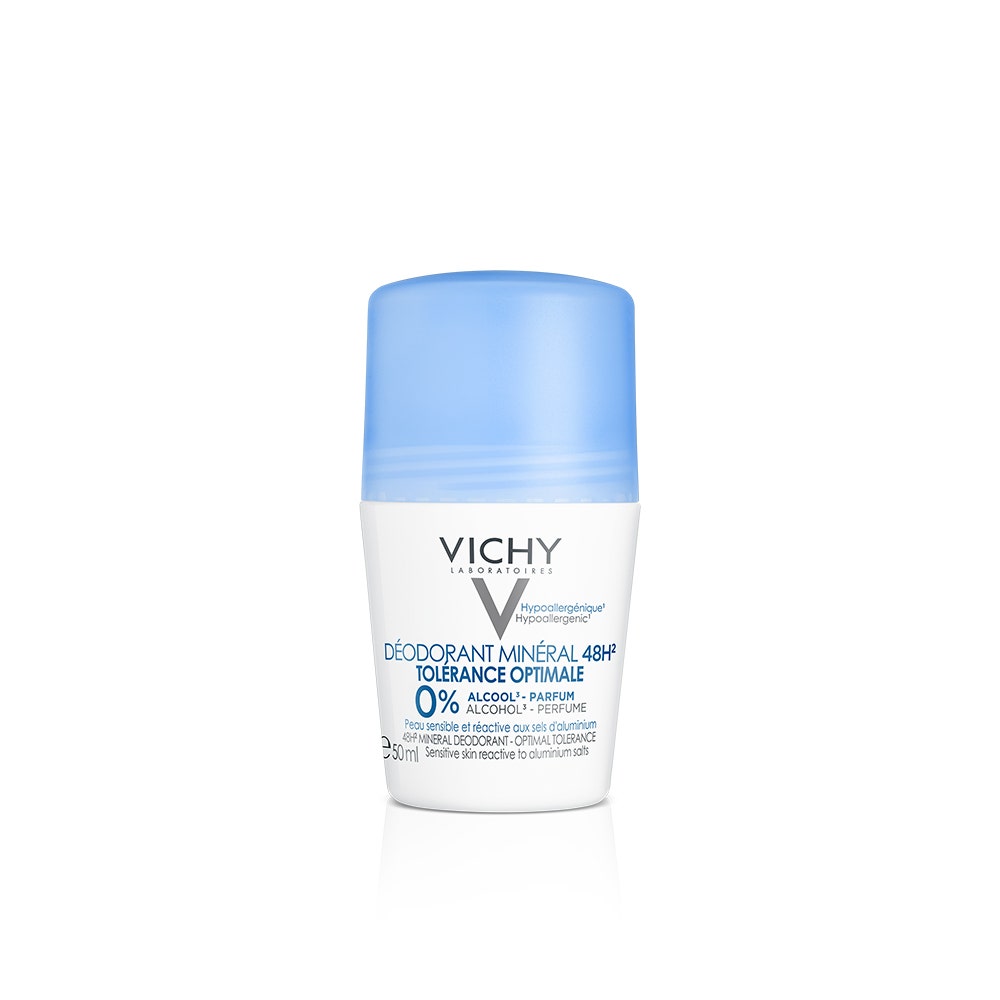 Vichy Deodorants Optimal Tolerance 48h Sensitive Skin Rollon Minéral