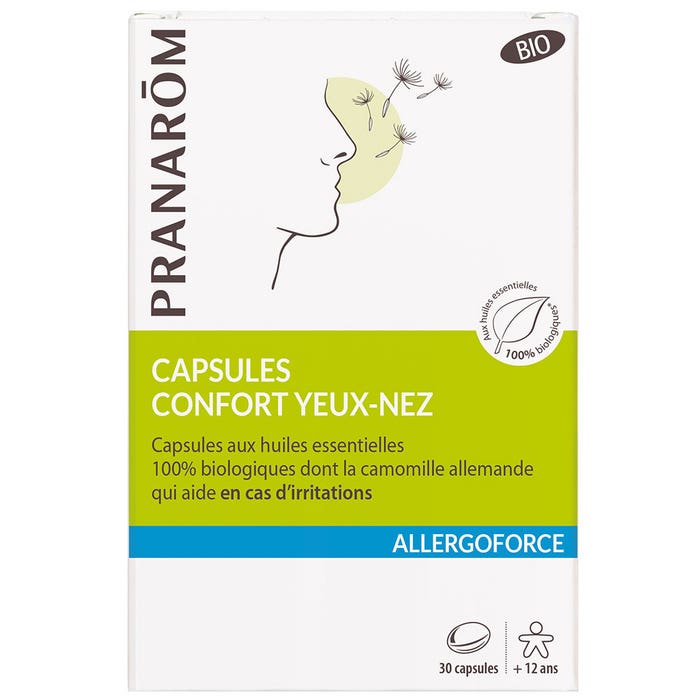 Pranarôm Allergoforce Allergoforce nose and eye comfort 30 capsules