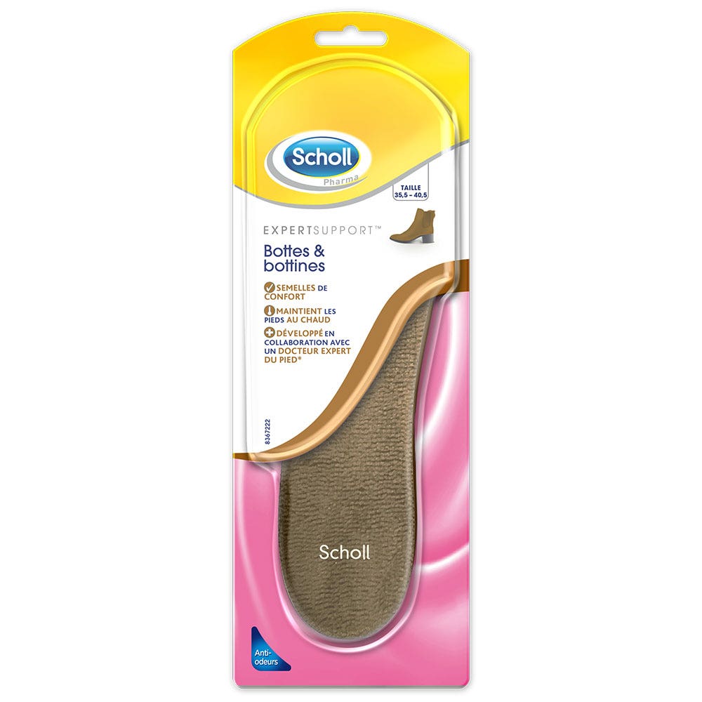 Scholl Semelles Activgel Quotidien Soles 1 Pair Taille 35 40.5 Easypara