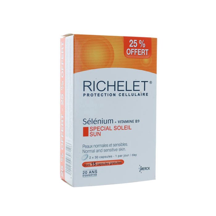Richelet Special Sun 2x30 Tablets 15 Free