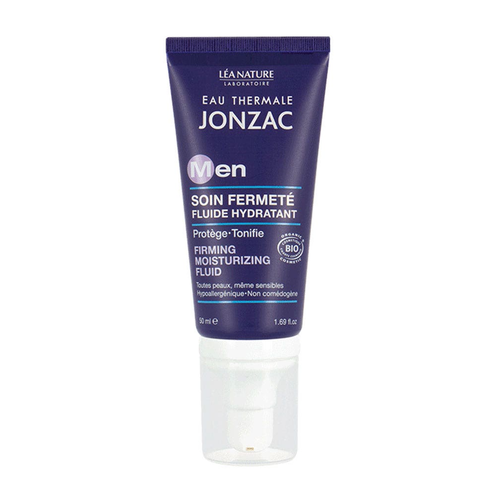 Eau thermale Jonzac Firming hydrating organic fluid care for men 50 ml