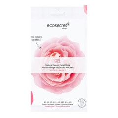 Eco Secret Soothing Face Masks With Natural Rose Extracts 20ml