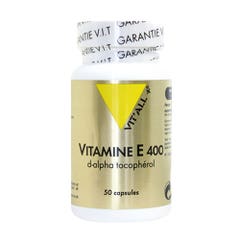 Vit'All+ Vitamins E400 50 Capsules