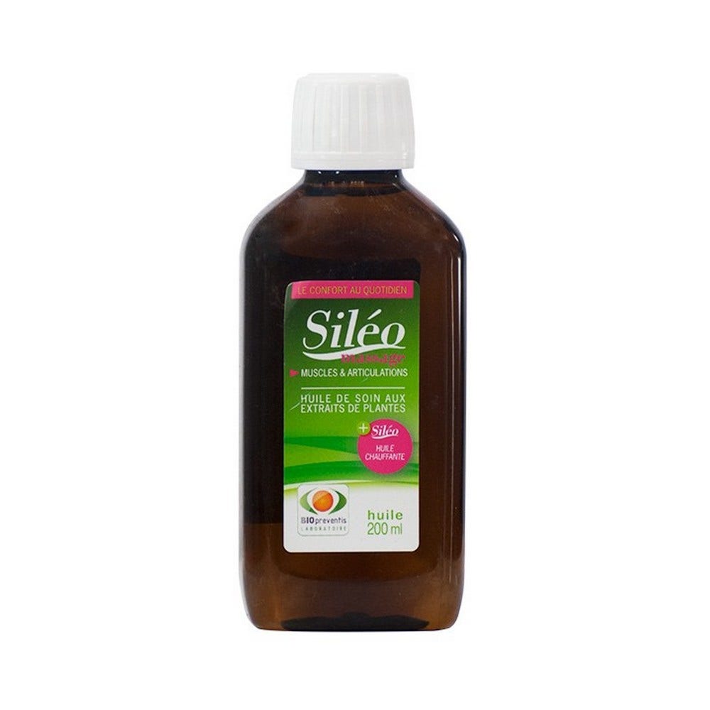 Sileo Warming Massage Oil 200 ml