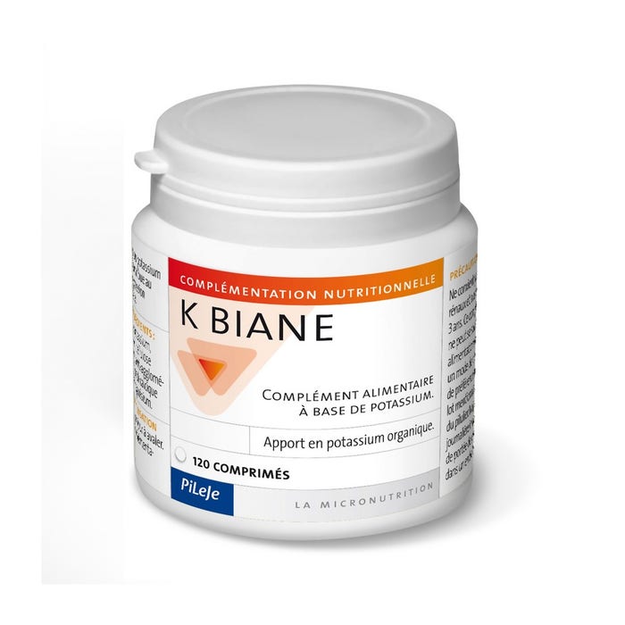Potassium - K Biane X 120 Tablets Pileje
