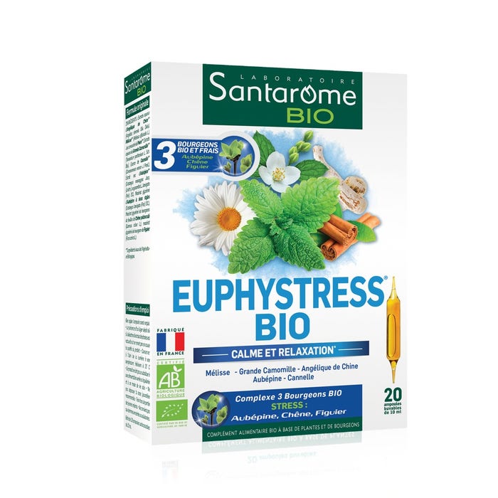 Santarome Euphystress Organic 20 ampoules