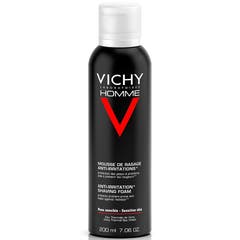 Vichy Homme Anti-irritations Shaving Foam Peaux Sensibles 200ml