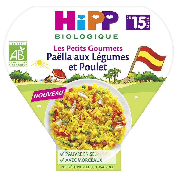 Hipp Assiette Bioes Les Petits Gourmets Des 15 Mois 250g
