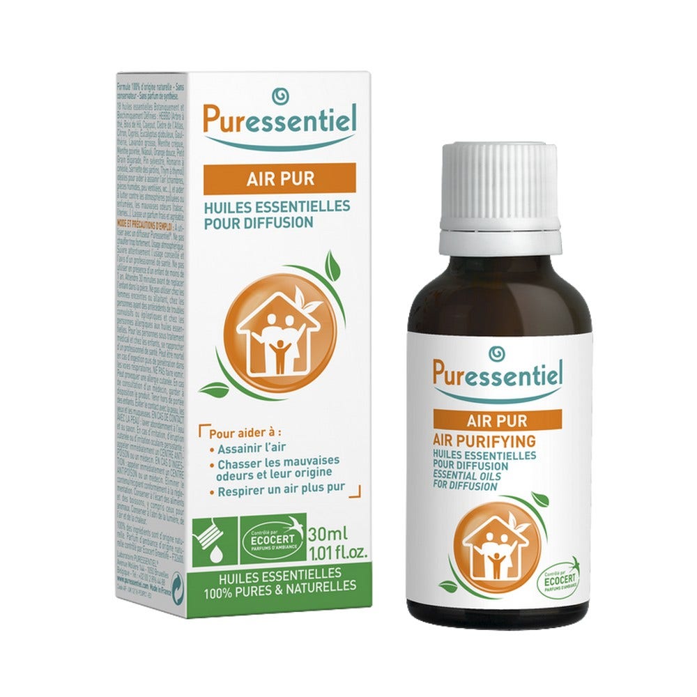 Puressentiel Sanitizing Mix Essential Oils Fresh Air Hebbd 30ml