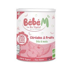 La Mandorle Bébé M Organic Cereals and Fruit From 6 Months 400g