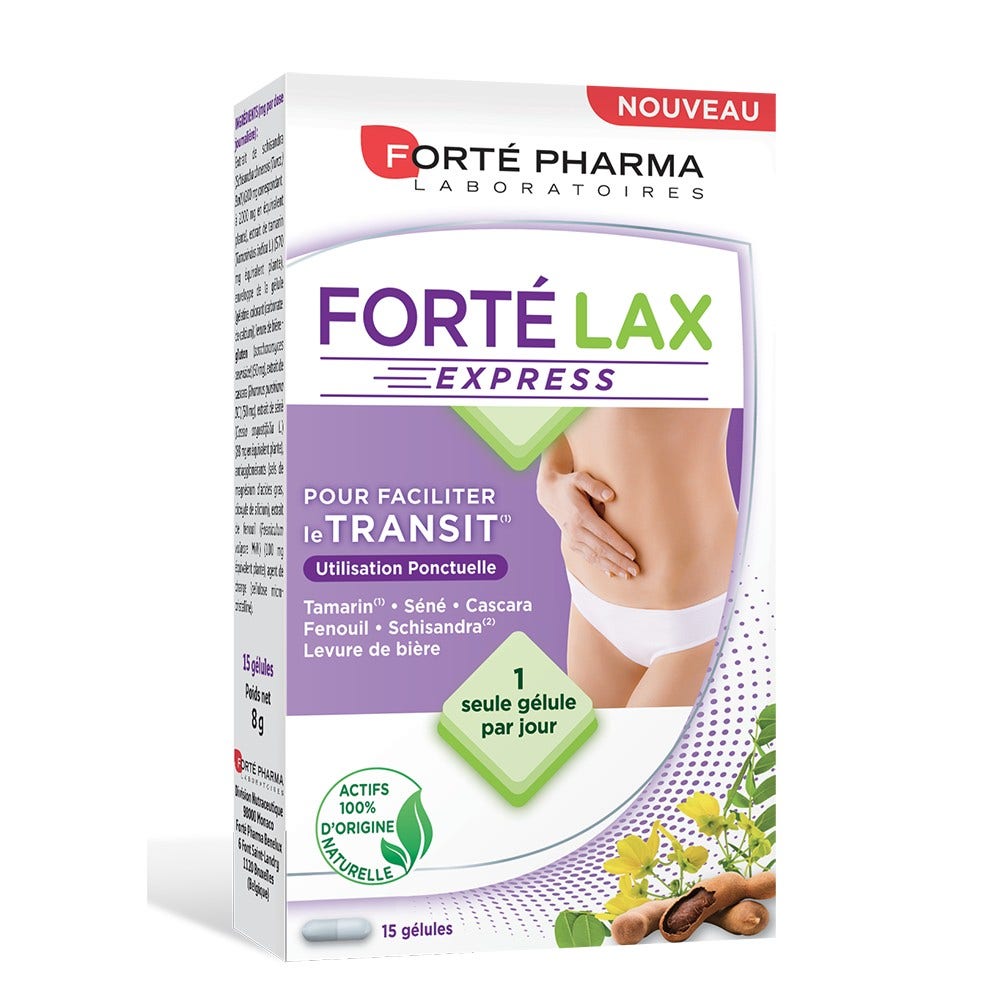 Forté Pharma Fortelax Express Easy Intestinal Transit Transit 15 capsules