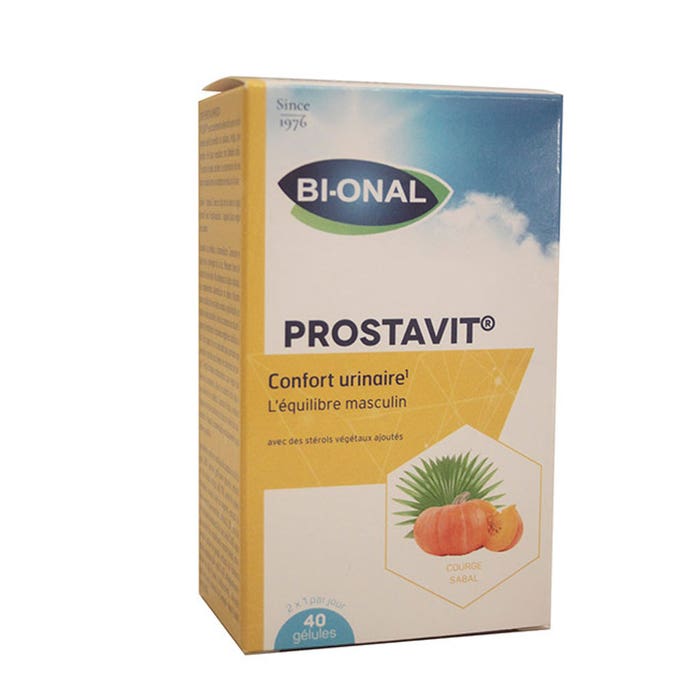 Prostavit 40 capsules Urinary comfort Bional