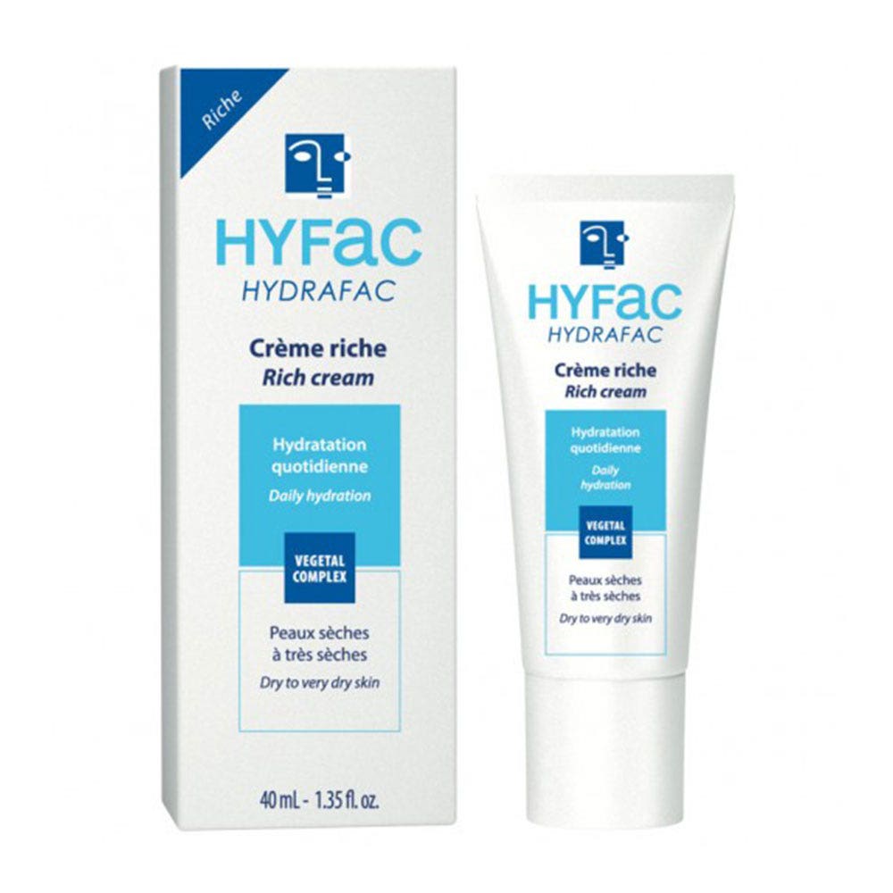 Hyfac Hydrafac Daily Hydration Rich Cream Dry To Very Dry Skin 50ml ...