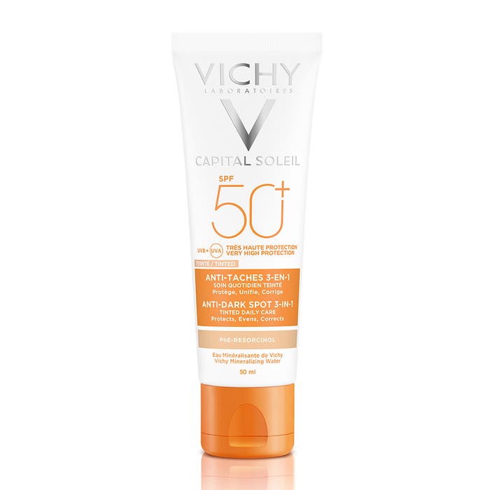 Anti-Pigmentation 3-in-1 Tinted Sunscreen High Protection SPF50+ 50ml Ideal Soleil Vichy